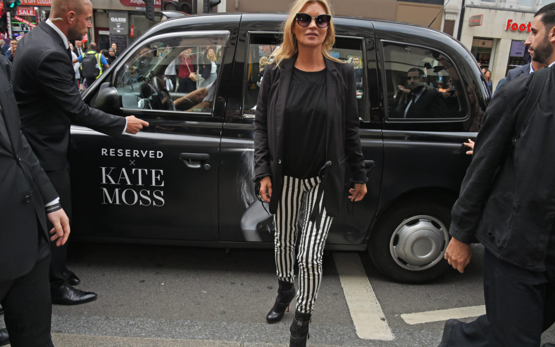 Kate Moss peatas liikluse ja avas Reservedi esimese kaupluse Suurbritannias